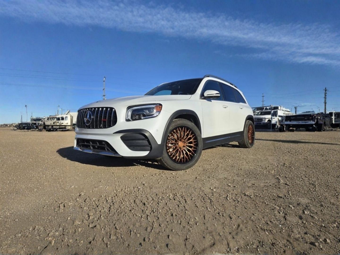 2022 Mercedes-AMG GLB 35 build by Midnight Tire & Wheel